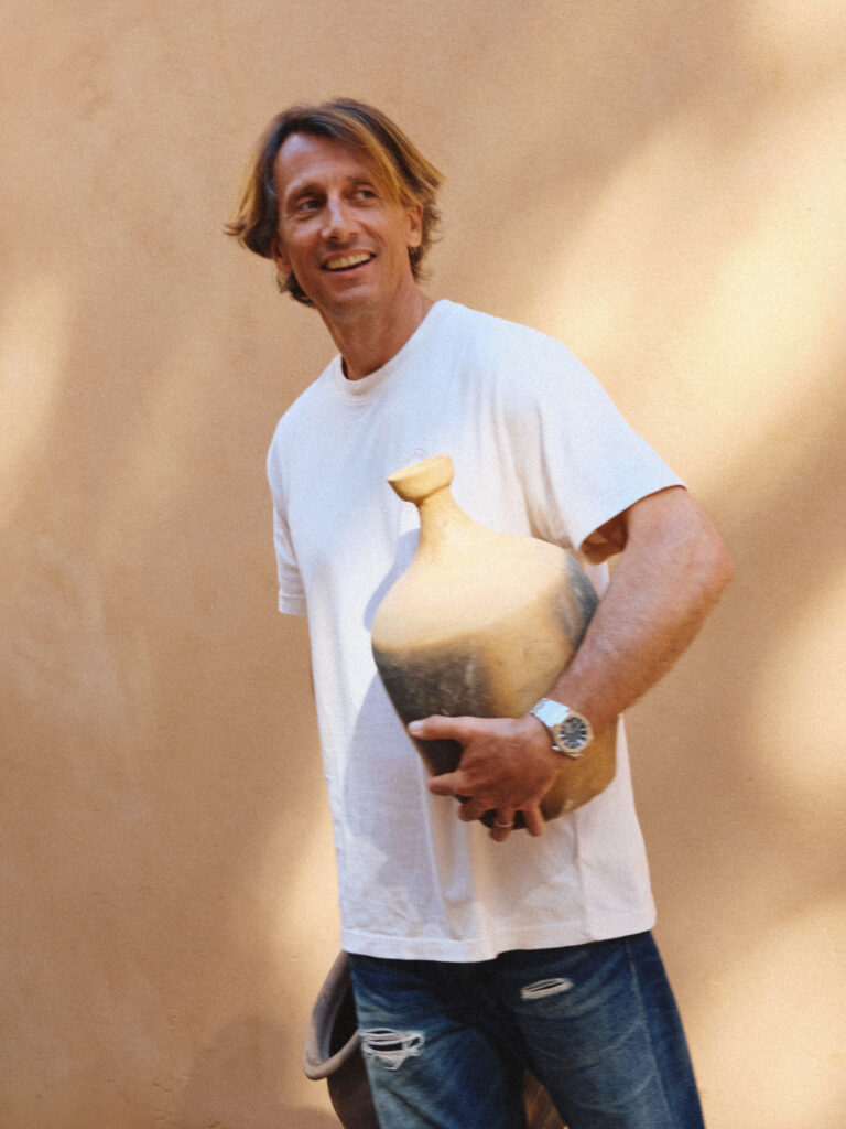 Portrait picture of Arnaud Zannier, founder of Nonna Bazaar in Menorca and Bendor